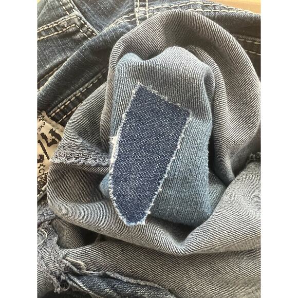 Vintage Y2K 2000s 17/21 Exclusive Denim Women's Jeans Missing Back Button Size 4 - Picture 13 of 14